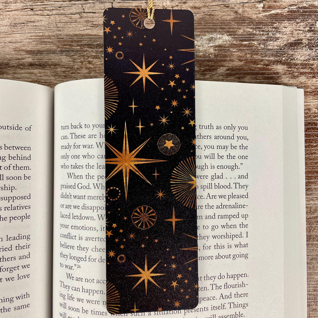 Celestial Bookmark for Book Lovers, Teacher Gifts, Astrology Readers & Stocking Stuffers