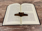 Personalized Wooden Thumb Book Holder | Walnut Page Holder | Book Page Holder | Reader Gift | Book Lover Gift | Book Accessory