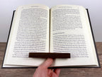 Personalized Wooden Thumb Book Holder | Walnut Page Holder | Book Page Holder | Reader Gift | Book Lover Gift | Book Accessory