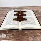 Personalized Wooden Thumb Book Holder | Walnut Page Holder | Book Page Holder | Reader Gift | Book Lover Gift | Book Accessory