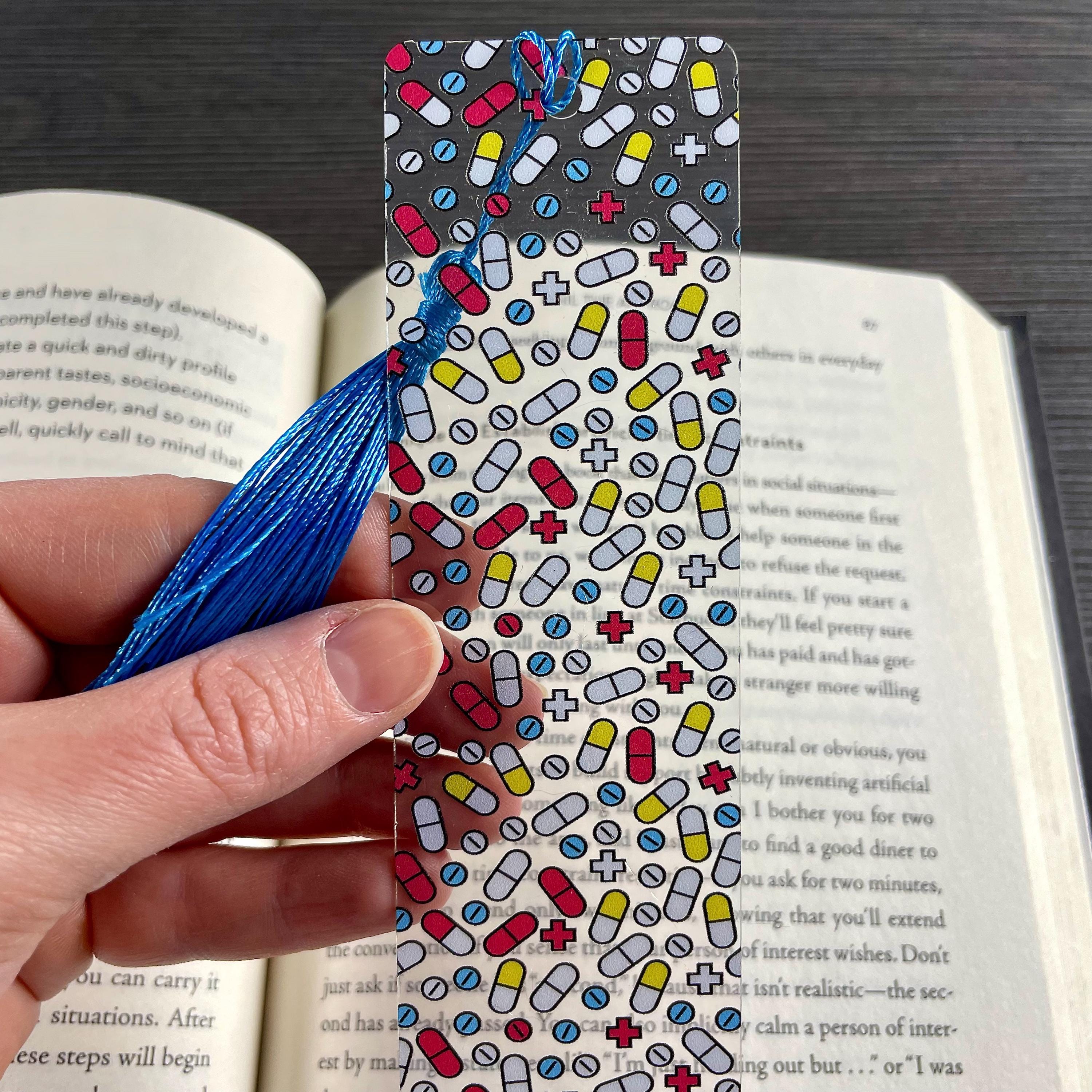 Nurse Bookmark Gift Set with Two Medical Bookmarks, Nursing Student Graduation Gift and Healthcare Worker Appreciation Gift