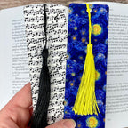 Fine Arts Bookmark Gift Set with Music Notes and Starry Night Art Makes a Thoughtful Art or Music Teacher Gift