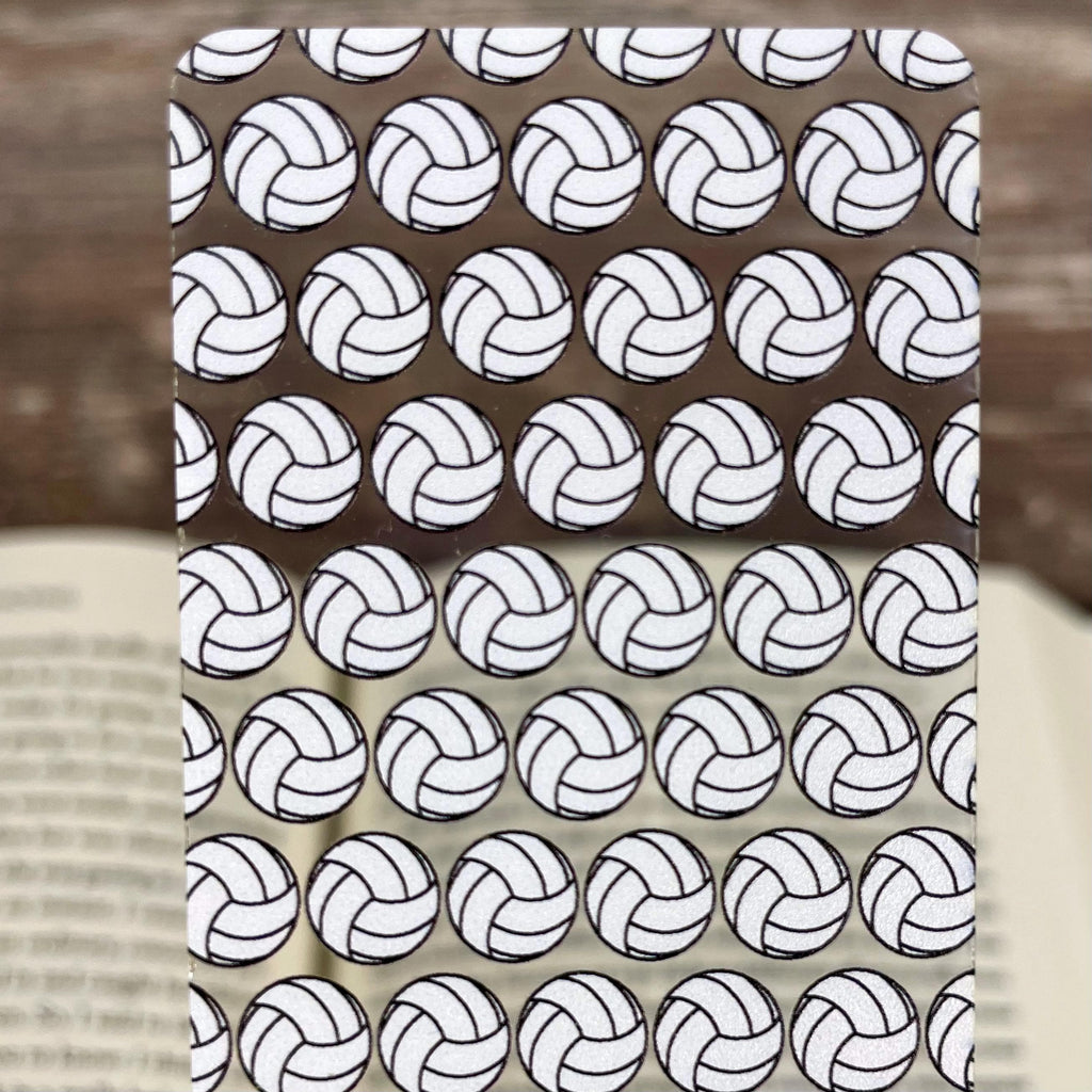 Volleyball and Basketball Bookmark Gift Set Makes a Fun Teen Athlete Gift, Sports Mom Gift or Stocking Stuffer