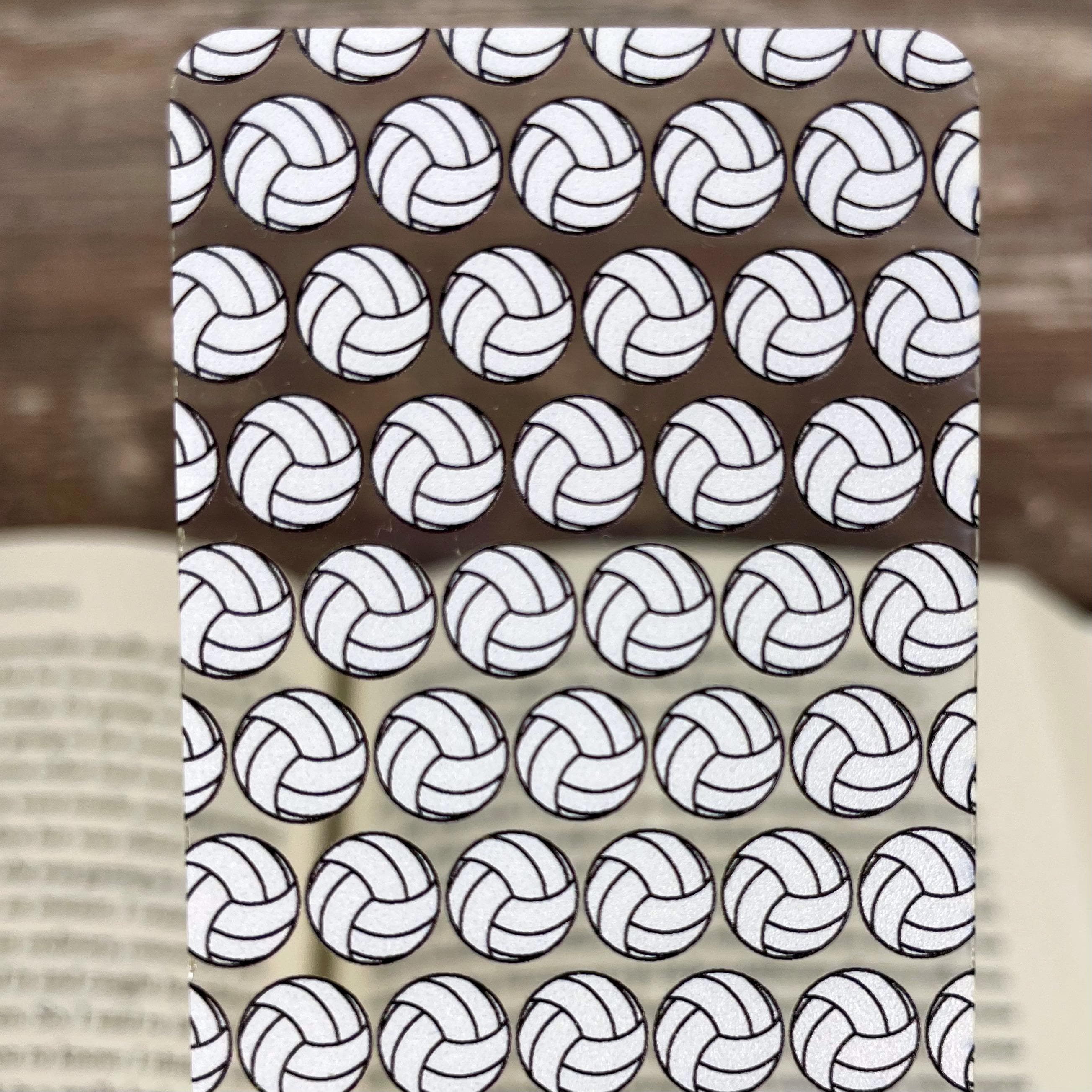 Volleyball and Basketball Bookmark Gift Set Makes a Fun Teen Athlete Gift, Sports Mom Gift or Stocking Stuffer
