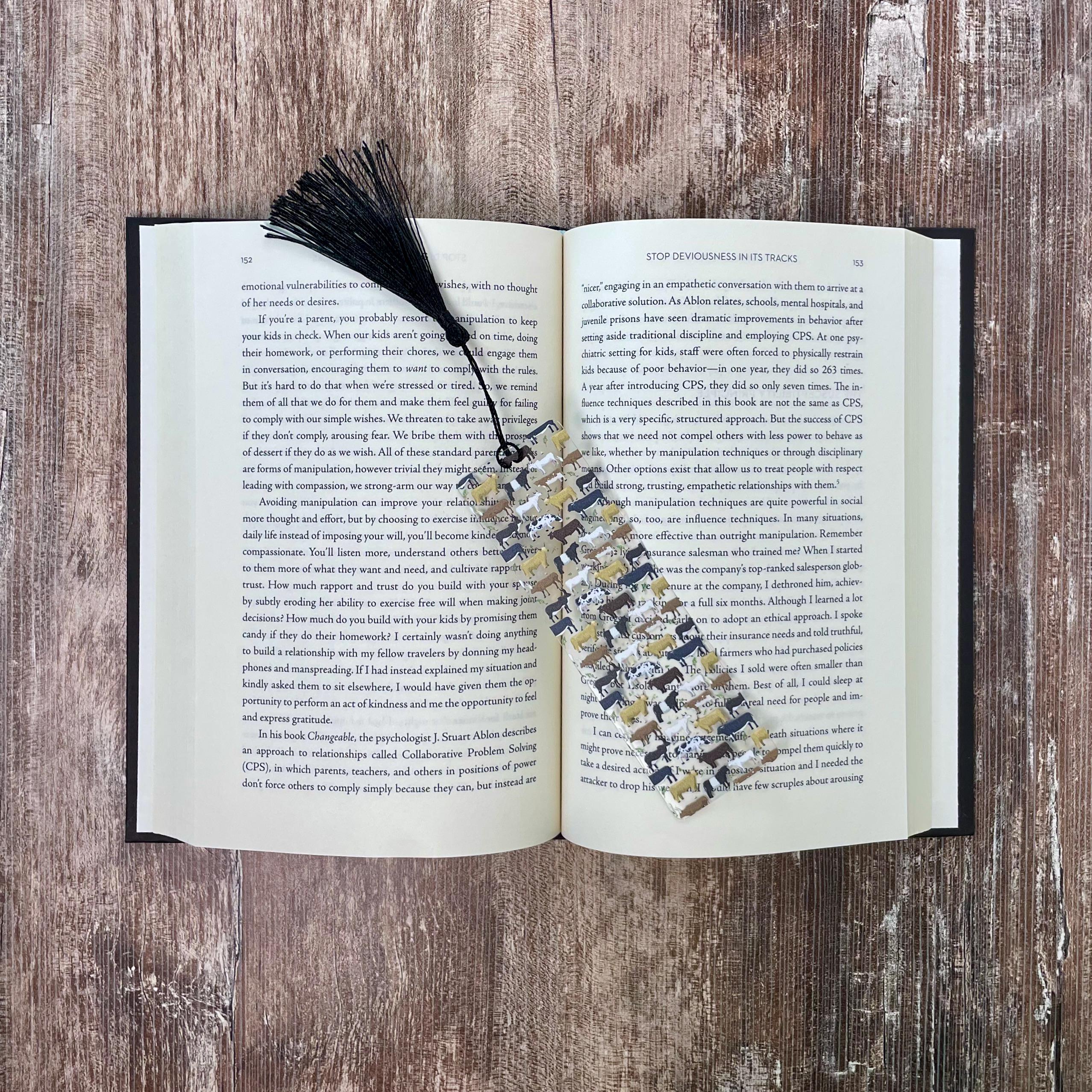 Farm Animal Bookmark Gift Set for Livestock Lovers Makes a Fun Farmer Gift, Homesteader Gift or Stocking Stuffer