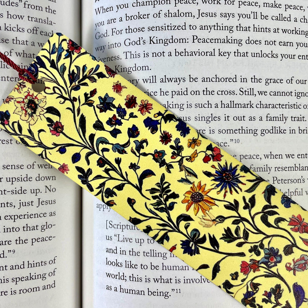 Vintage Botanical Bookmark for Readers, Teacher Gifts, Book Lover Gifts & Stocking Stuffers