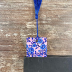 Blue Chinoiserie Floral Bookmark for Book Lovers, Teacher Appreciation or Mother’s Day Gift for Readers and Flower Lovers