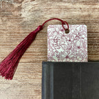 Floral Bookmark for Readers, Book Lover Gifts, Teacher Gifts & Stocking Stuffers