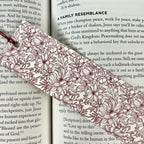 Floral Bookmark for Readers, Book Lover Gifts, Teacher Gifts & Stocking Stuffers