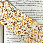 Bee Wildflower Bookmark for Readers, Book Lover Gifts, Teacher Gifts & Stocking Stuffers
