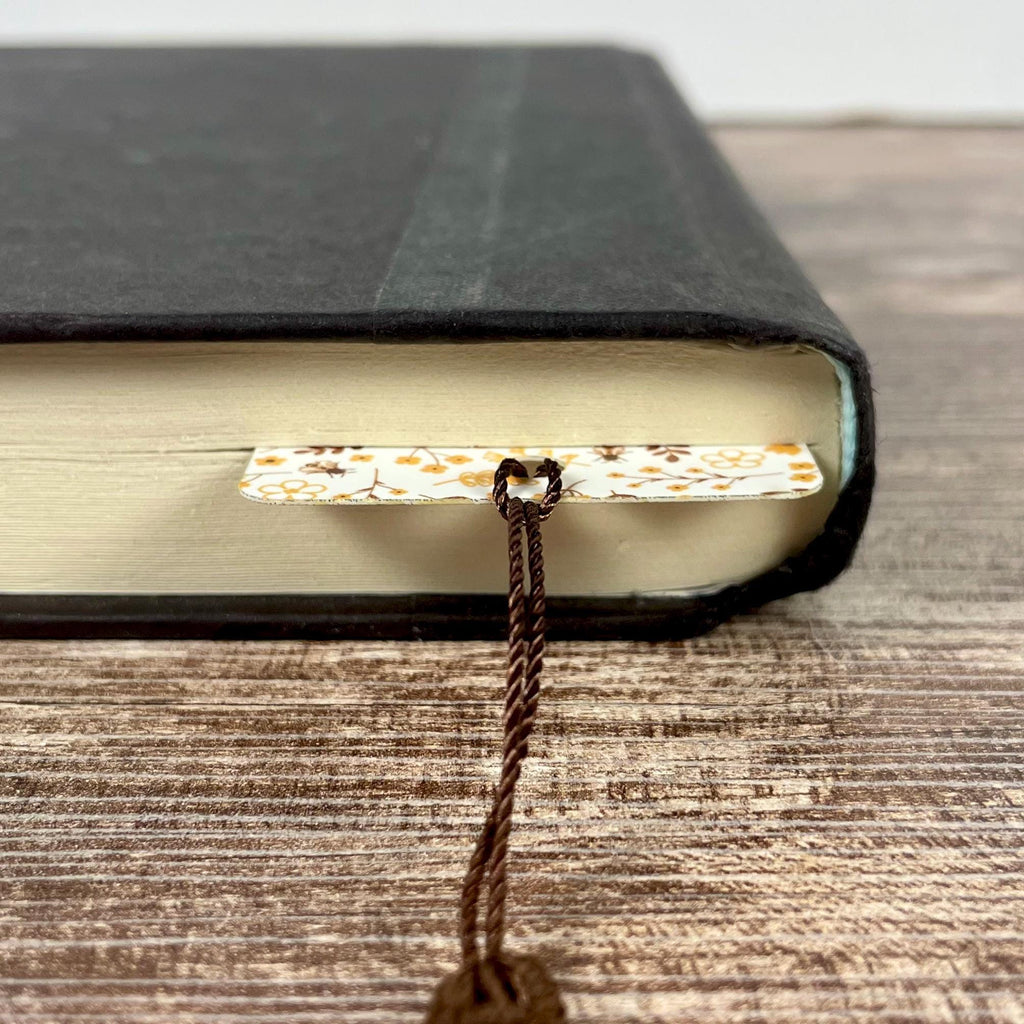 Bee Wildflower Bookmark for Readers, Book Lover Gifts, Teacher Gifts & Stocking Stuffers