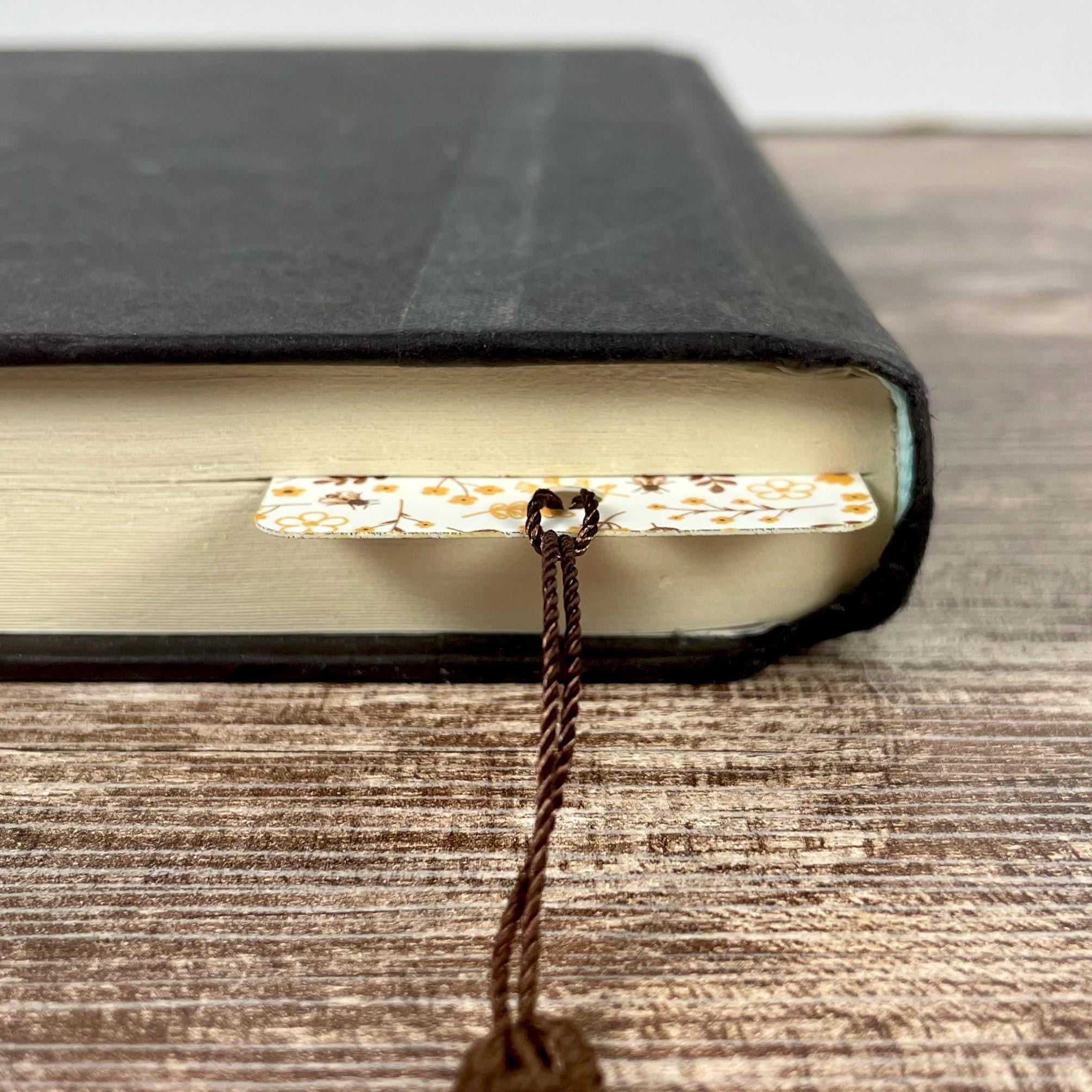 Bee Wildflower Bookmark for Readers, Book Lover Gifts, Teacher Gifts & Stocking Stuffers