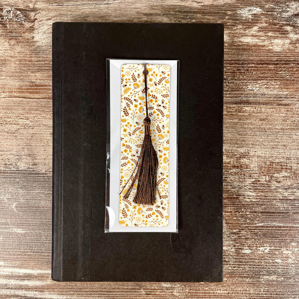 Bee Wildflower Bookmark for Readers, Book Lover Gifts, Teacher Gifts & Stocking Stuffers