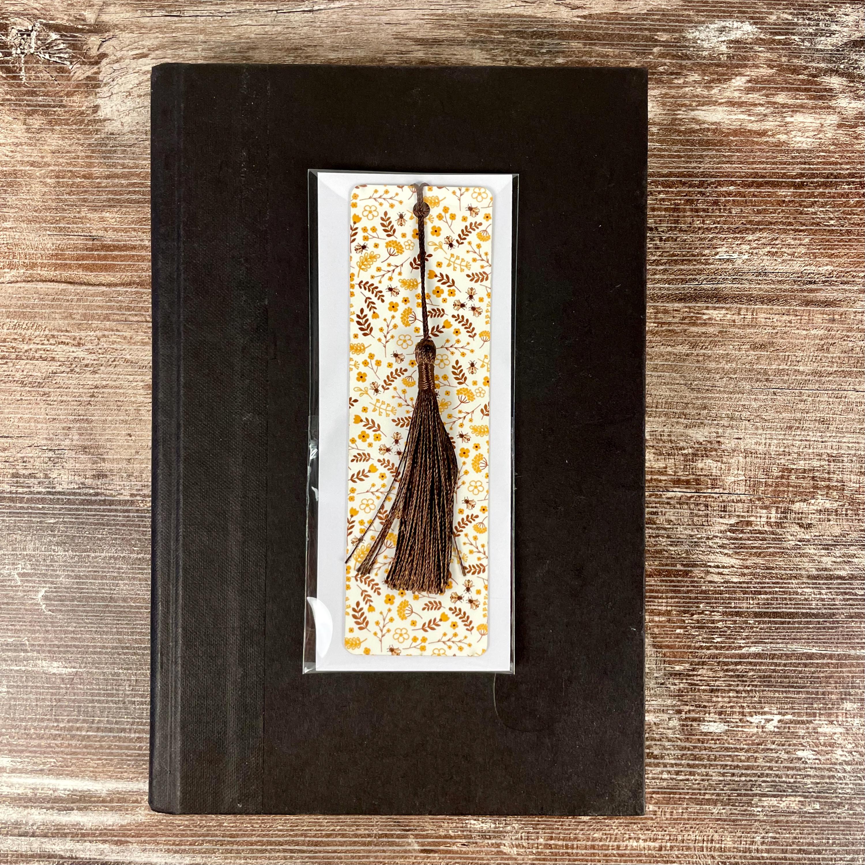 Bee Wildflower Bookmark for Readers, Book Lover Gifts, Teacher Gifts & Stocking Stuffers
