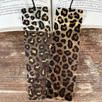 Leopard Print Bookmark Gift Set Makes a Fun Teacher Gift, Animal Print Lover Gift or Stocking Stuffer
