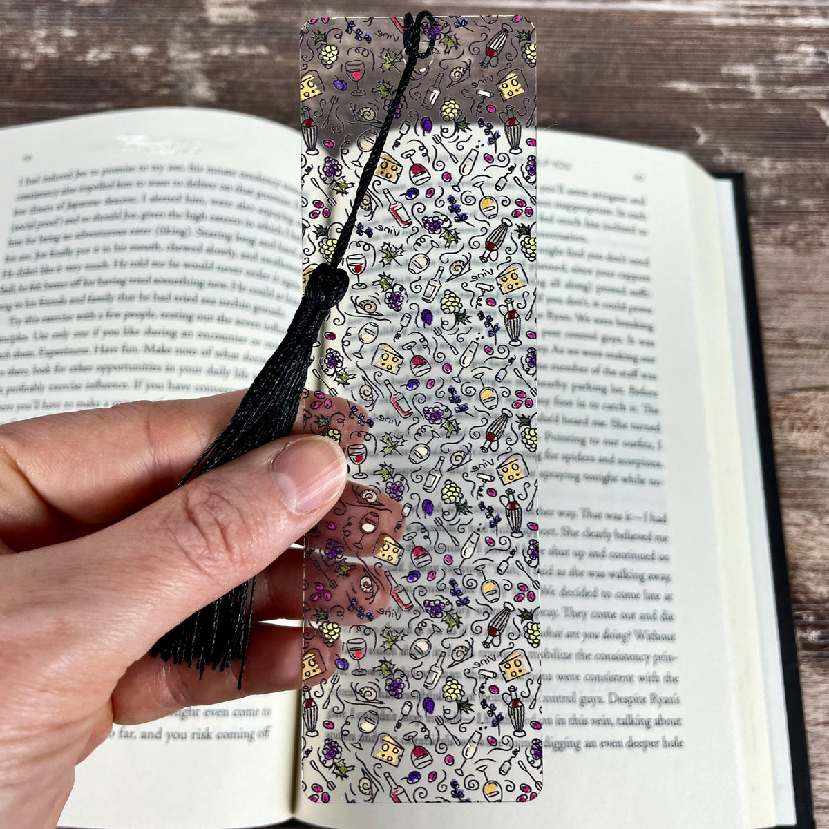 Coffee and Wine Bookmark Gift Set for Book Lovers Makes a Fun Best Friend Gift, Book Club Gift or Stocking Stuffer