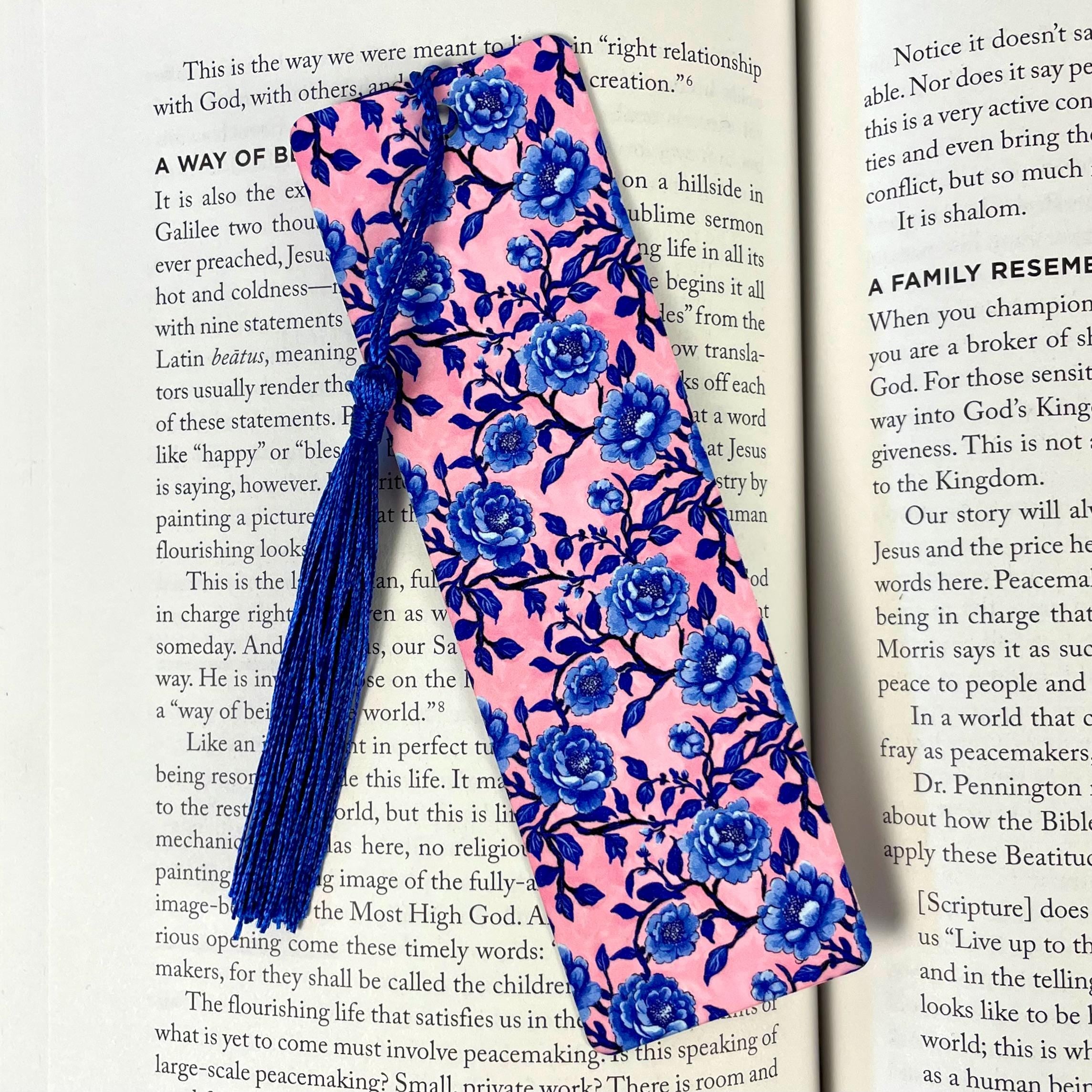 Floral Bookmark Gift Set for Flower Lovers Makes a Thoughtful Gift for Her, Teacher Gift or Birthday Present