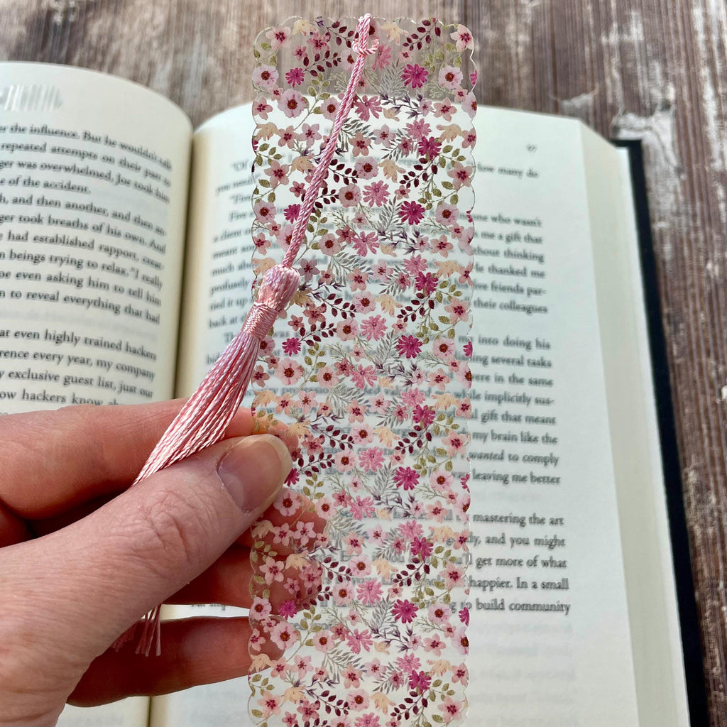 Floral Bookmark Gift Set for Flower Lovers Makes a Thoughtful Gift for Her, Teacher Gift or Birthday Present