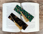 Celestial and Peacock Bookmark Gift Set Makes a Boho Gift for Her, Peacock Lover Gift or Stocking Stuffer