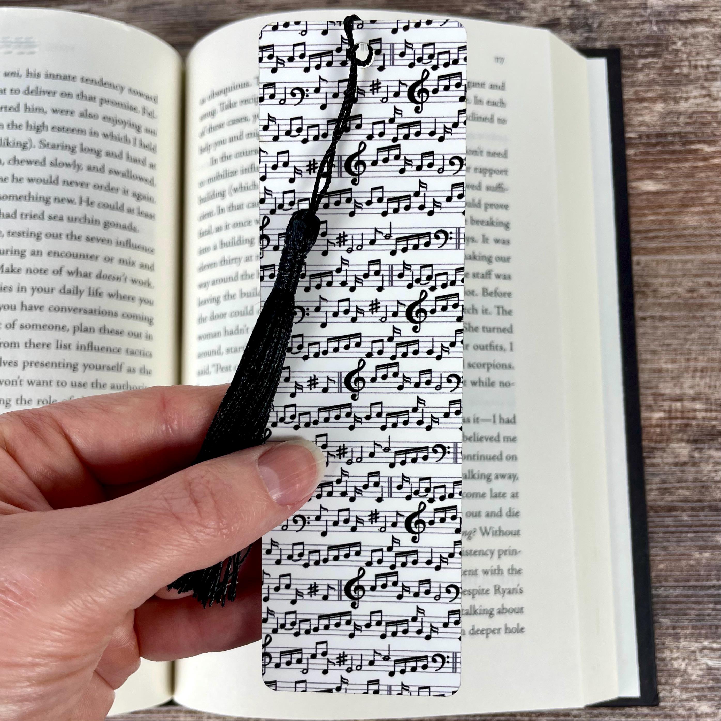 Fine Arts Bookmark Gift Set with Music Notes and Starry Night Art Makes a Thoughtful Art or Music Teacher Gift