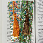 Camping and Bigfoot Bookmark Gift Set for Outdoor Lovers Makes a Fun Camper Gift, Sasquatch Gift or Stocking Stuffer