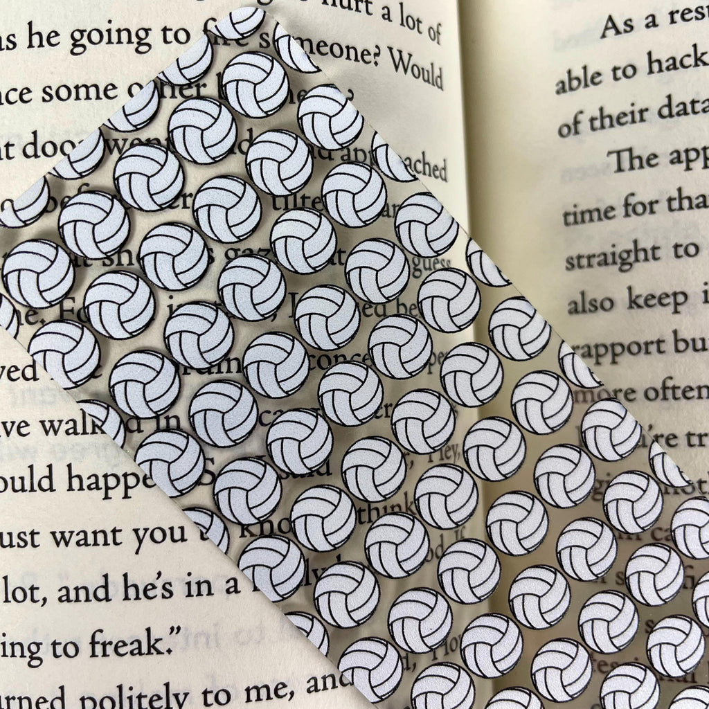 Volleyball and Basketball Bookmark Gift Set Makes a Fun Teen Athlete Gift, Sports Mom Gift or Stocking Stuffer