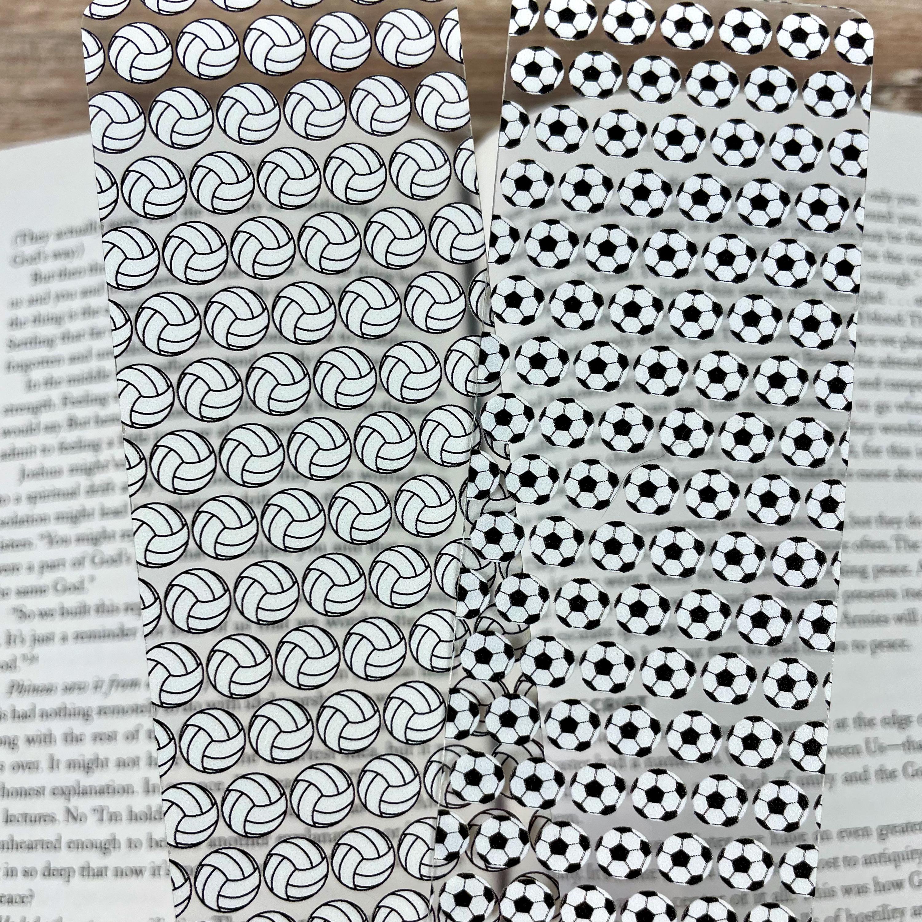 Soccer and Volleyball Bookmark Gift Set Makes a Fun Teen Athlete Gift, Sports Mom Gift or Stocking Stuffer