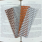 Four-Sport Bookmark Gift Set with Football, Soccer, Basketball and Volleyball Makes a Fun Sports Mom or Teen Athlete Gift