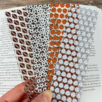 Four-Sport Bookmark Gift Set with Football, Soccer, Basketball and Volleyball Makes a Fun Sports Mom or Teen Athlete Gift