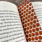 Four-Sport Bookmark Gift Set with Football, Soccer, Basketball and Volleyball Makes a Fun Sports Mom or Teen Athlete Gift