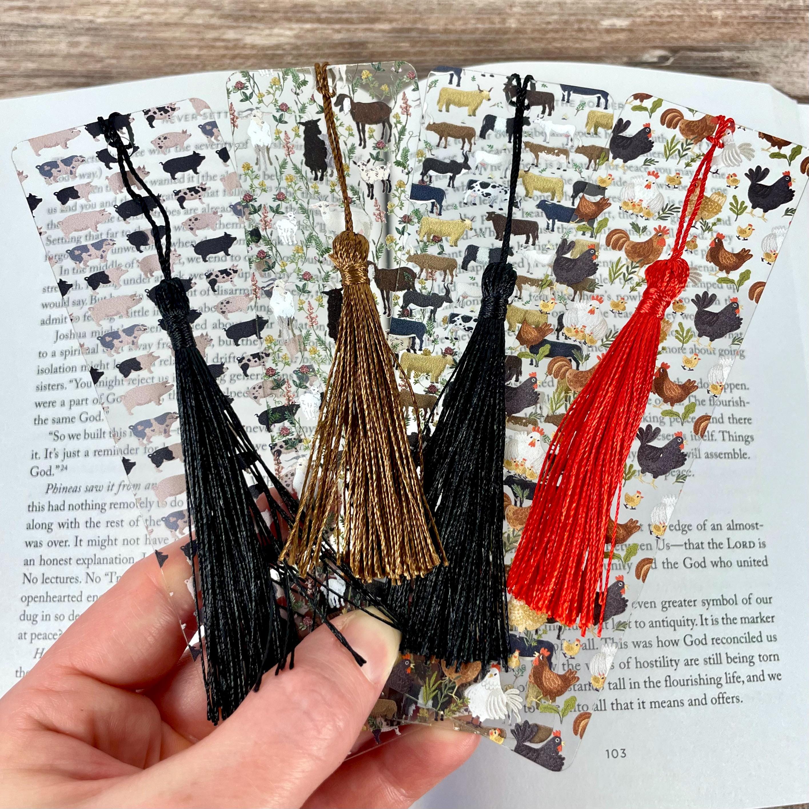 Farm Animal Bookmark Gift Set for Livestock Lovers Makes a Fun Farmer Gift, Homesteader Gift or Stocking Stuffer