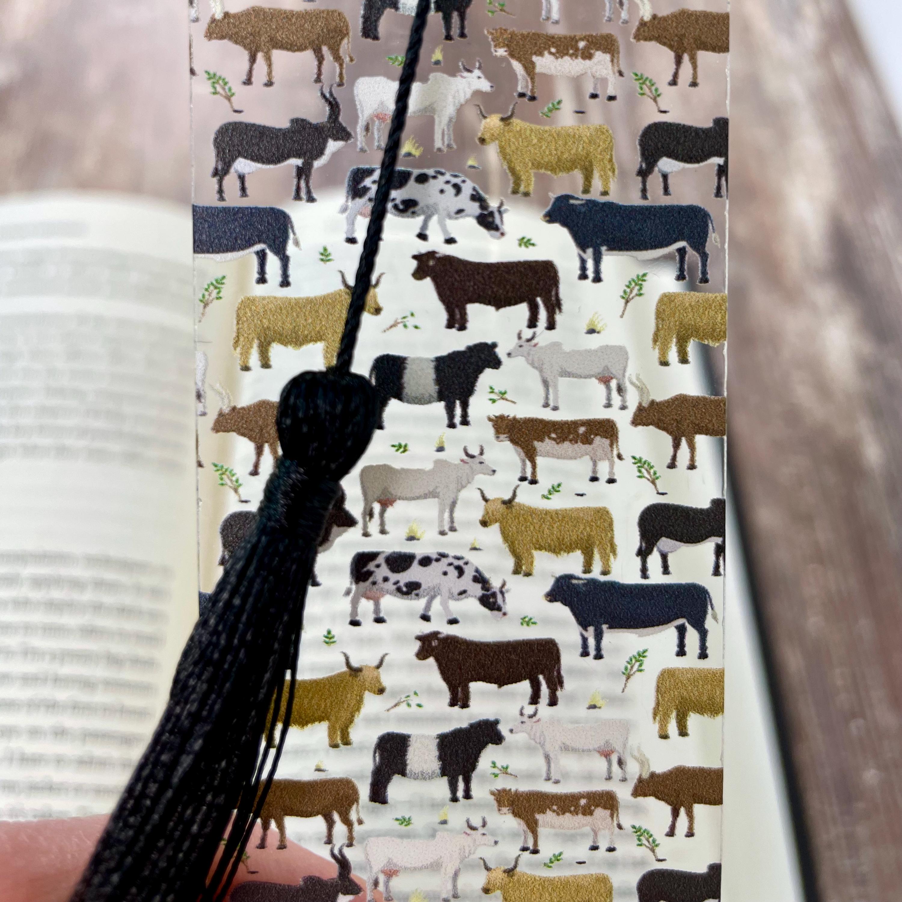 Farm Animal Bookmark Gift Set for Livestock Lovers Makes a Fun Farmer Gift, Homesteader Gift or Stocking Stuffer