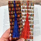 Bookshelf Bookmark Gift Set for Book Lovers Makes a Thoughtful Librarian Gift, Reading Teacher Gift or Stocking Stuffer