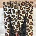 Leopard Print Bookmark Gift Set Makes a Fun Teacher Gift, Animal Print Lover Gift or Stocking Stuffer