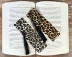 Leopard Print Bookmark Gift Set Makes a Fun Teacher Gift, Animal Print Lover Gift or Stocking Stuffer