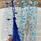 Shark and Sea Turtle Bookmark Gift Set for Ocean Lovers Makes a Fun Birthday Gift or Stocking Stuffer