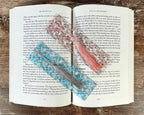 Flamingo and Sea Turtle Bookmark Gift Set Makes a Colorful Beach Lover Gift, Summer Birthday Gift or Stocking Stuffer