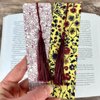 Floral Bookmark Gift Set for Flower Lovers Makes a Thoughtful Gardener Gift, Teacher Appreciation Gift or Stocking Stuffer