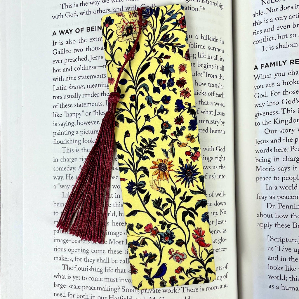 Floral Bookmark Gift Set for Flower Lovers Makes a Thoughtful Gardener Gift, Teacher Appreciation Gift or Stocking Stuffer