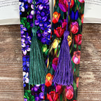 Tulip and Violet Bookmark Gift Set Makes a Colorful Teacher Appreciation Gift, Flower Lover Gift or Spring Birthday Present
