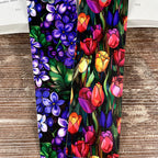Tulip and Violet Bookmark Gift Set Makes a Colorful Teacher Appreciation Gift, Flower Lover Gift or Spring Birthday Present