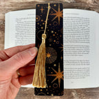 Celestial and Peacock Bookmark Gift Set Makes a Boho Gift for Her, Peacock Lover Gift or Stocking Stuffer