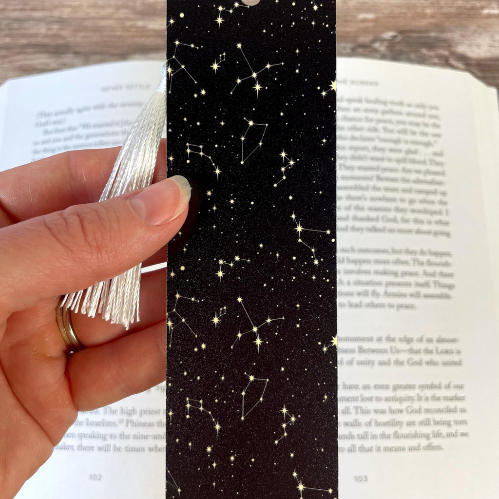 Constellation Bookmark Makes a Celestial Gift or Stocking Stuffer for Stargazers, Science Teachers and Book Lovers