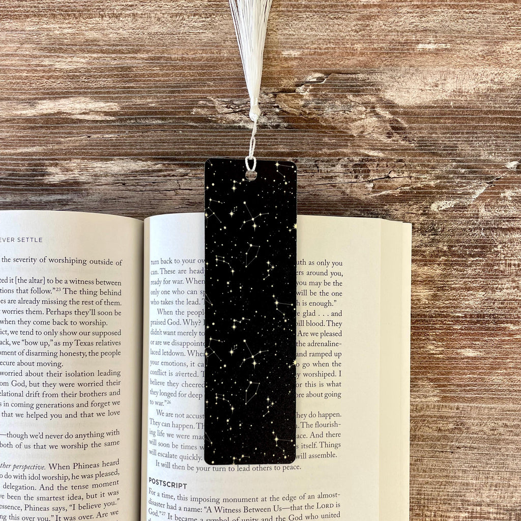 Constellation Bookmark Makes a Celestial Gift or Stocking Stuffer for Stargazers, Science Teachers and Book Lovers
