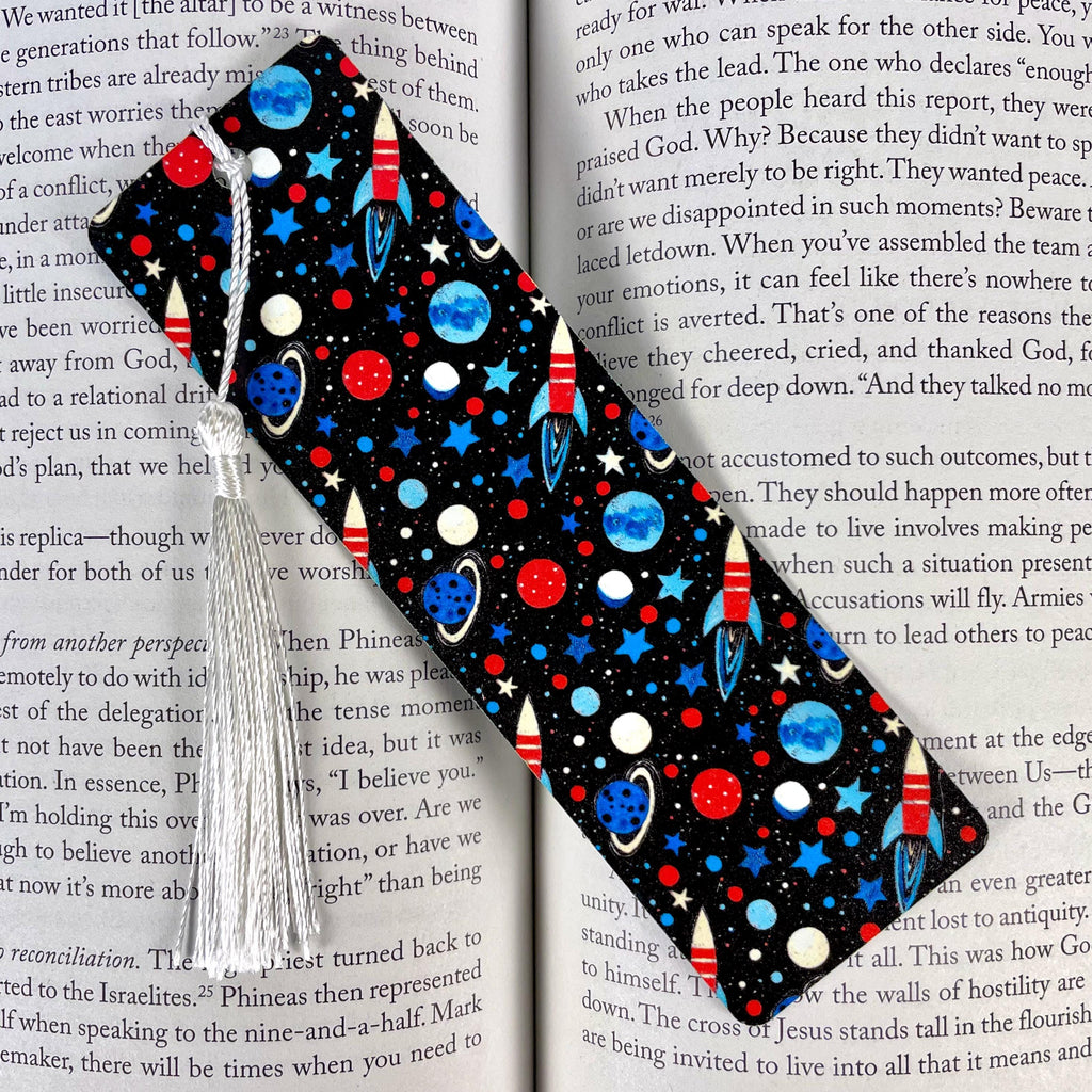 Space Bookmark Gift Set with Planets and Constellations Makes a Fun Astronomy Lover Gift, Science Teacher Gift or Stocking Stuffer