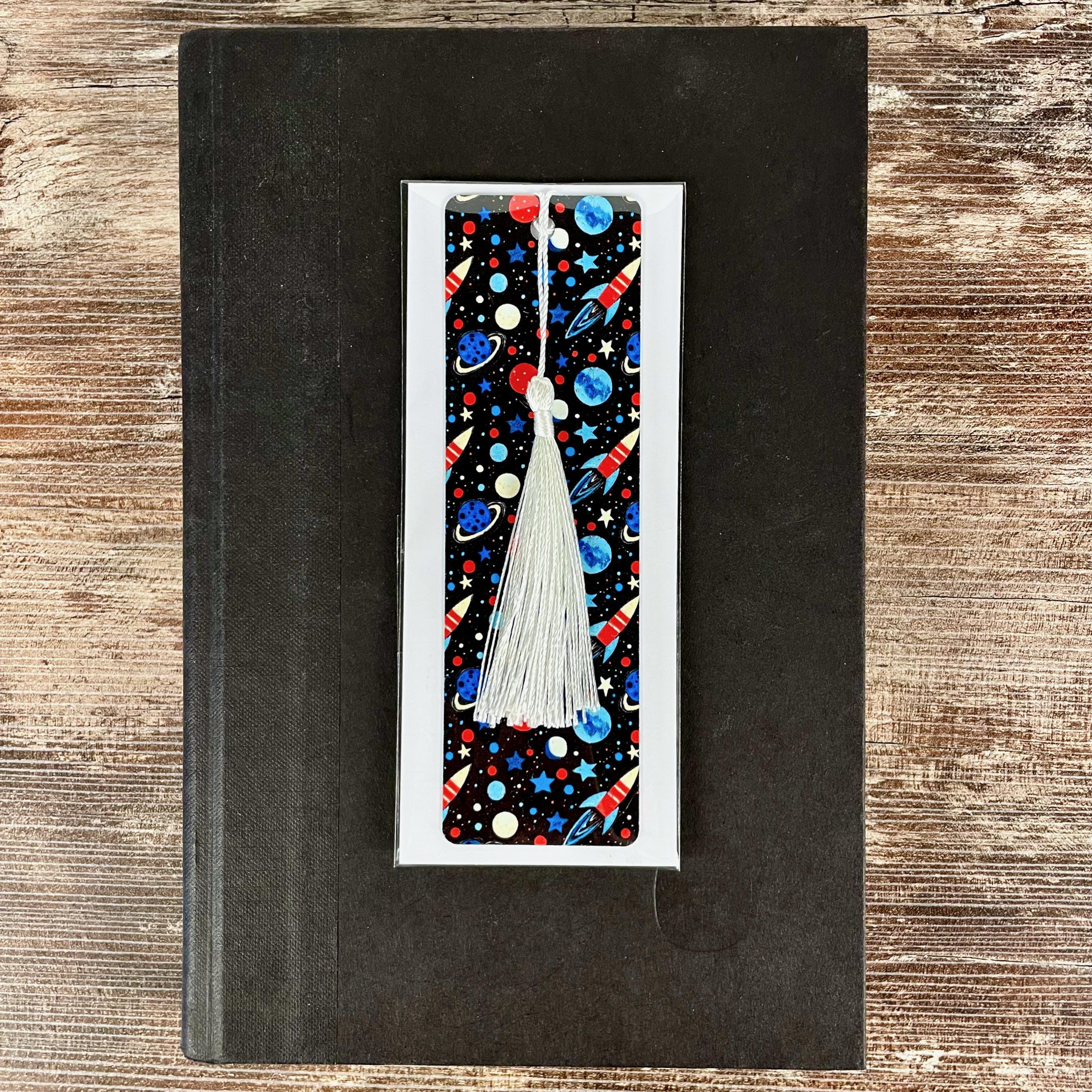 Space Bookmark Gift Set with Planets and Constellations Makes a Fun Astronomy Lover Gift, Science Teacher Gift or Stocking Stuffer