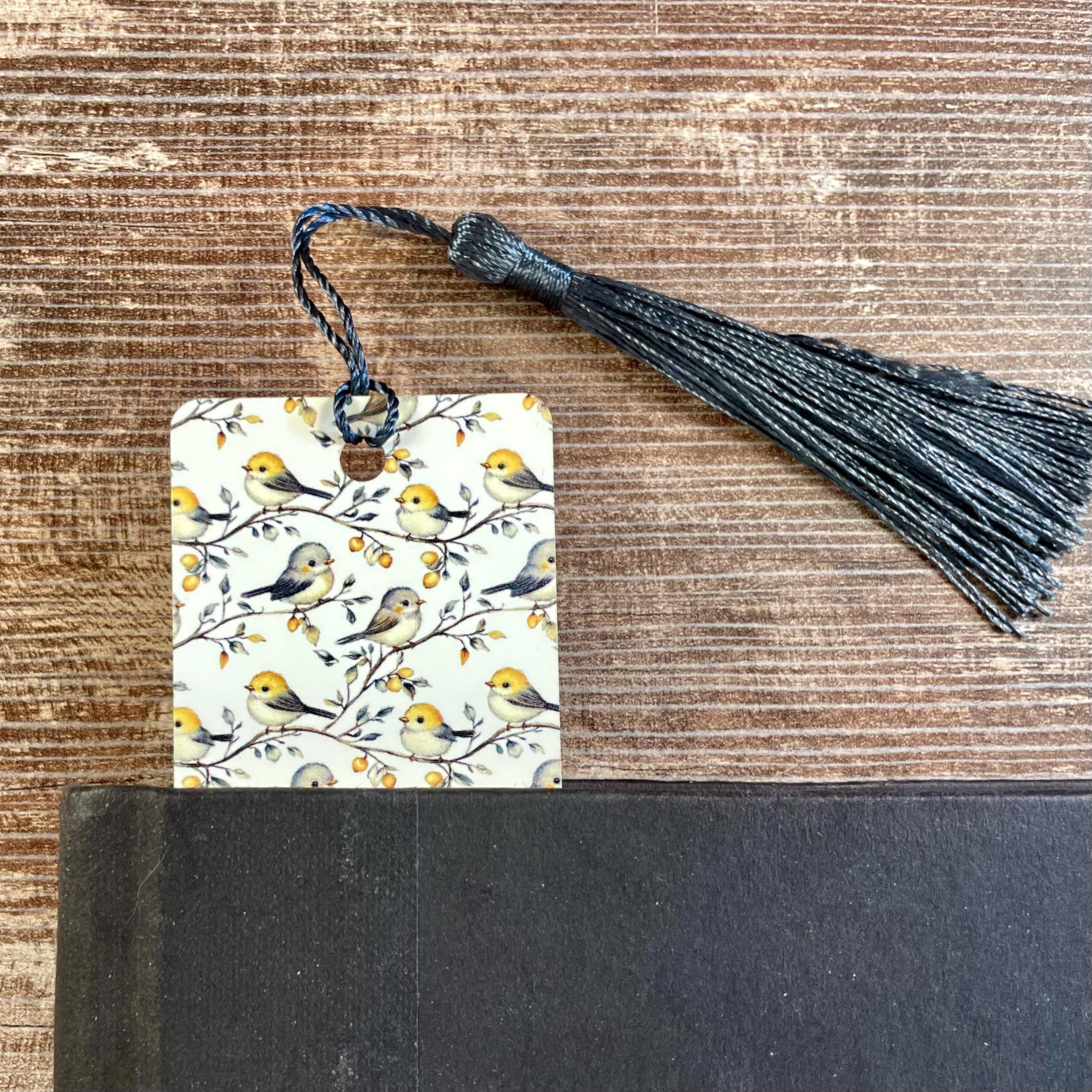 Vintage Songbird Bookmark with Woodland Charm Makes a Thoughtful Gift for Bird Lovers, Teachers and Bookworms