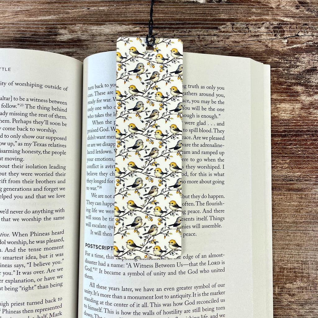 Vintage Songbird Bookmark with Woodland Charm Makes a Thoughtful Gift for Bird Lovers, Teachers and Bookworms