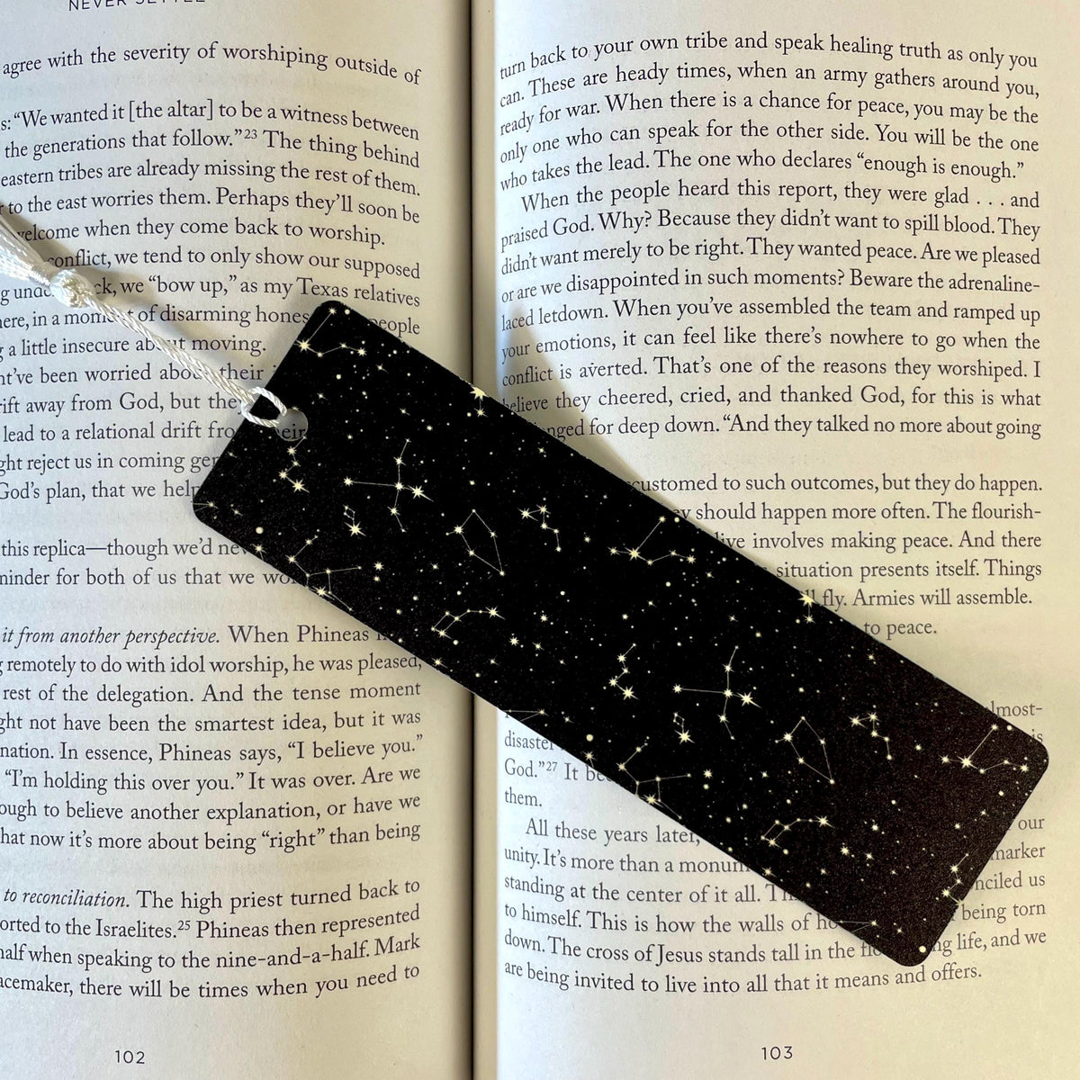 Constellation Bookmark Makes a Celestial Gift or Stocking Stuffer for Stargazers, Science Teachers and Book Lovers