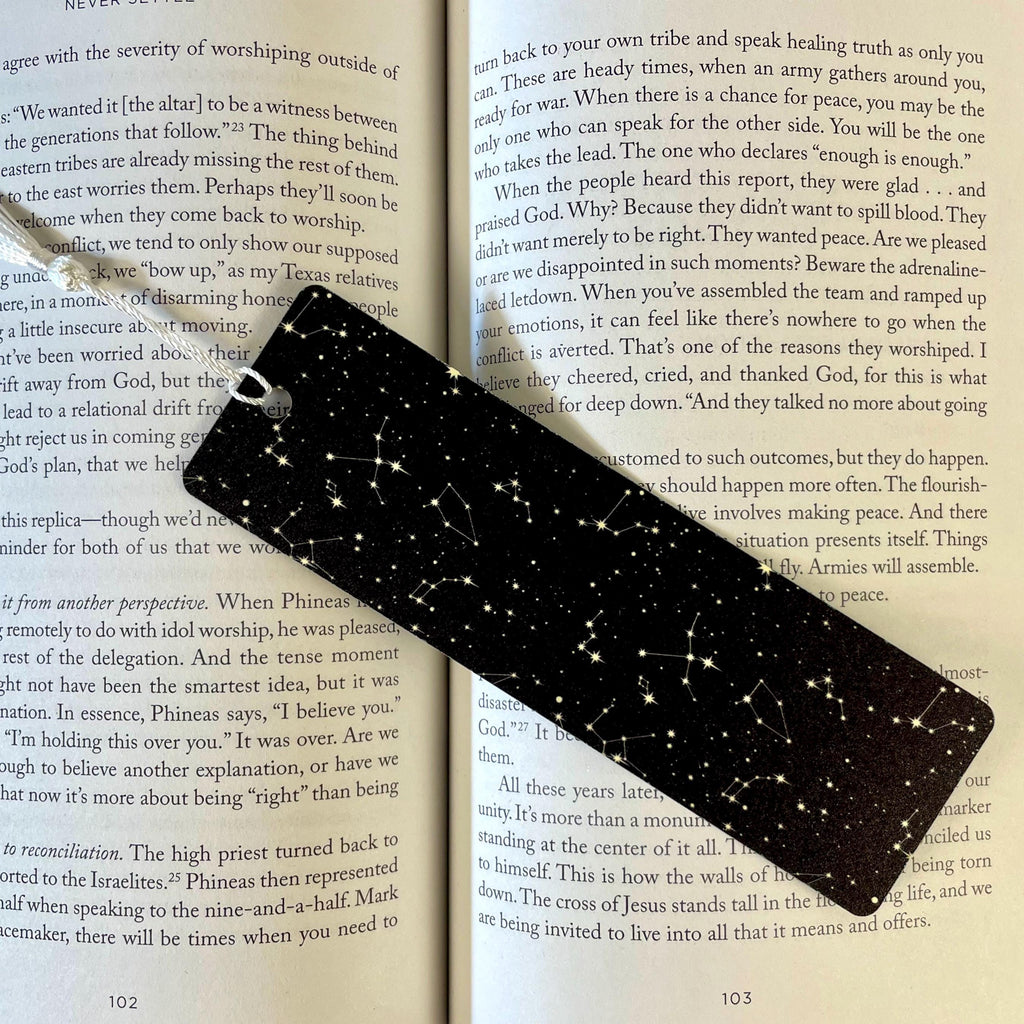 Space Bookmark Gift Set with Planets and Constellations Makes a Fun Astronomy Lover Gift, Science Teacher Gift or Stocking Stuffer